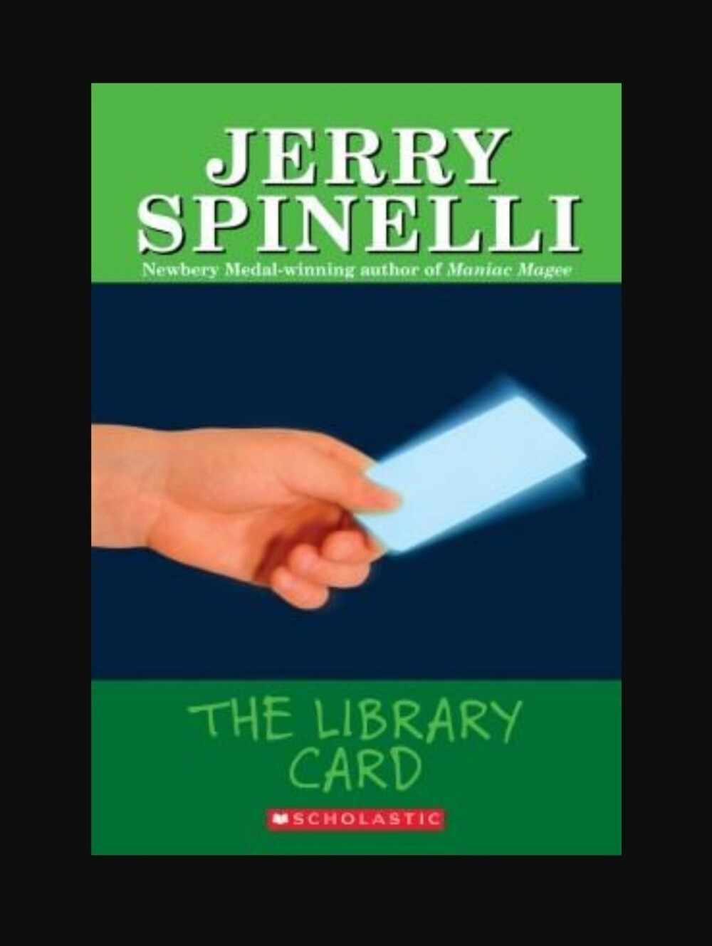 The Library Card by Jerry Spinelli Scholastic Paperback